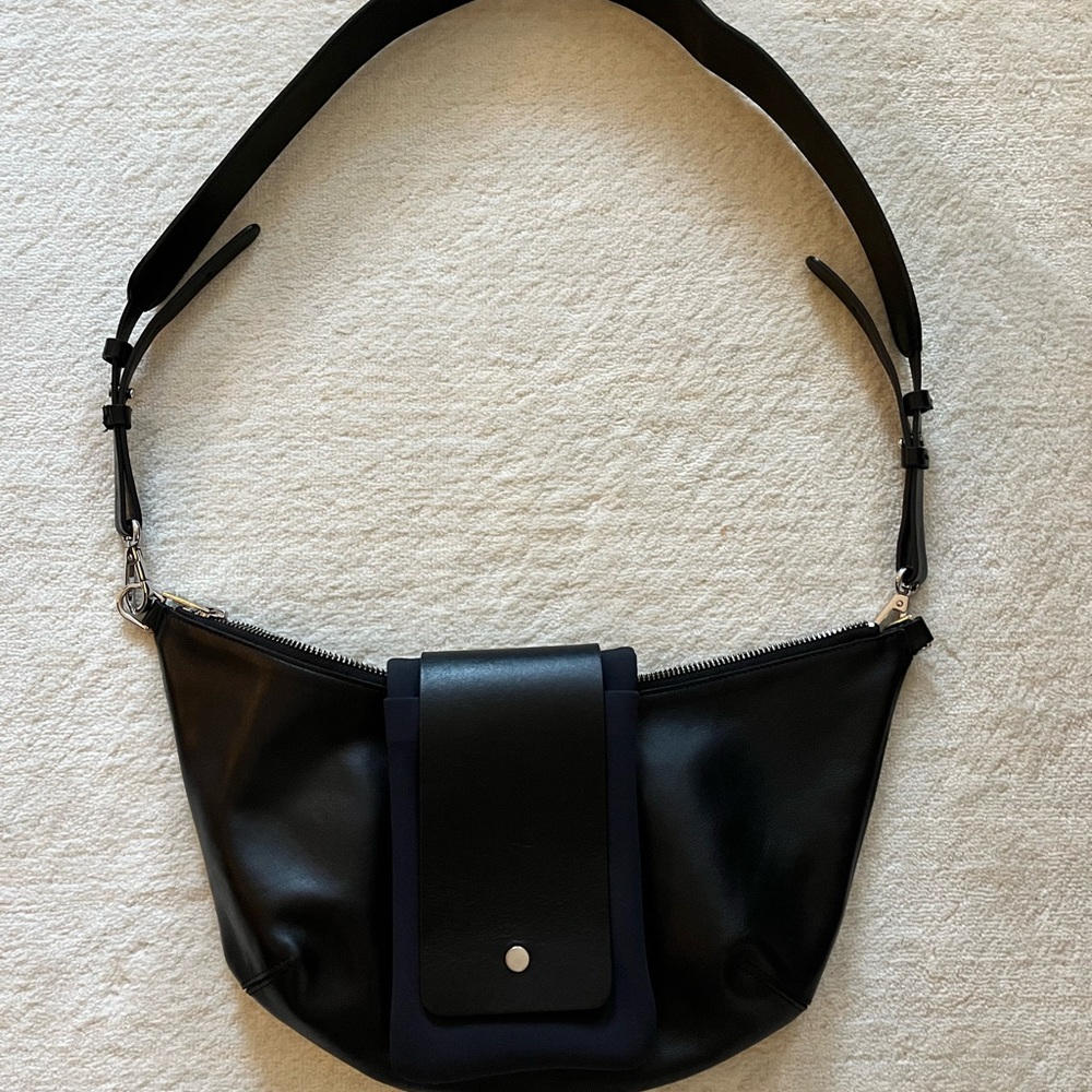 COS crossbody leather bag